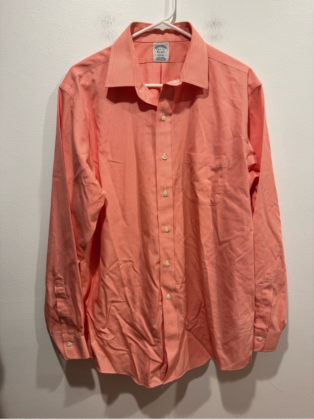 Brooks Brothers Regent-fit long-sleeve dress shirt